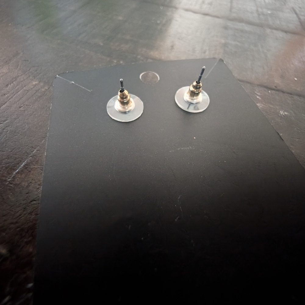 🎀$5 Western Cowboy Gold and Silver Heart and Circle Earrings - Picture 4 of 6